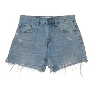 Pistola Light Blue High Waisted Denim Shorts